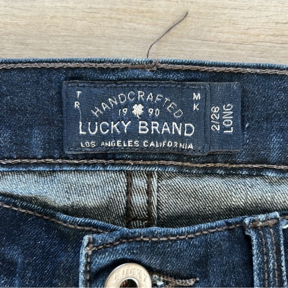 Lucky Brand Brooke slim boot cut jeans size 26 long tall - Picture 4 of 11